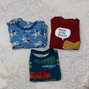 Three Sets of Toddler Pjs